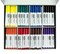 School Smart Art Markers, Conical Tip, Assorted Colors, Set of 200